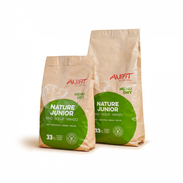 Trockenfutter für junge Hunde